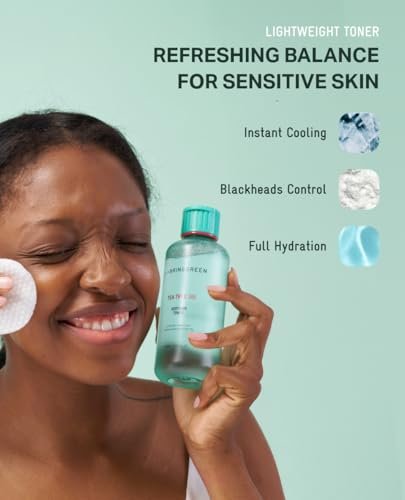 BRING GREEN Tea Tree CICA Soothing Toner - Mild Daily Skincare Toner for Cooling and Hydrating Effect, 8.5 Fl Oz (250ml) Avelisse