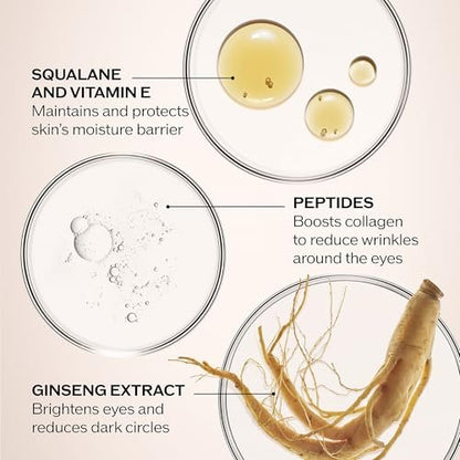 Shiseido Benefiance Wrinkle Smoothing Eye Cream – 15 mL – Visibly Improves Five Types of Eye Wrinkles, Dark Circles & Puffiness – 48-Hour Hydration – All Skin Types – Non-Comedogenic Avelisse