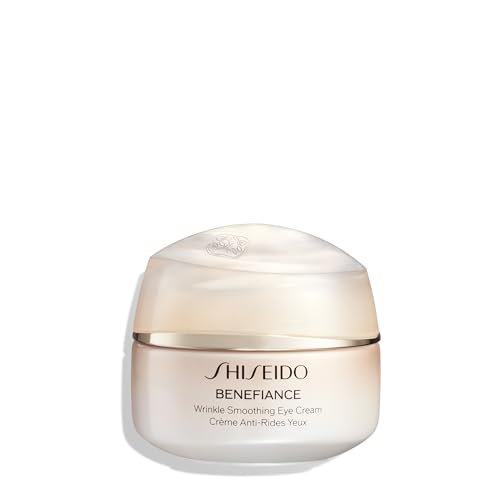 Shiseido Benefiance Wrinkle Smoothing Eye Cream – 15 mL – Visibly Improves Five Types of Eye Wrinkles, Dark Circles & Puffiness – 48-Hour Hydration – All Skin Types – Non-Comedogenic Avelisse