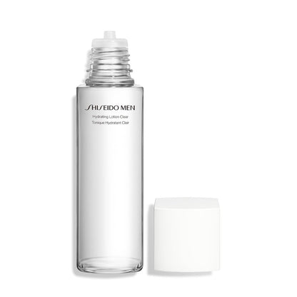 Shiseido Men Hydrating Lotion Clear - 5 oz - 12-Hour Hydration, Visibly Improves Roughness - Non-Comedogenic, Paraben Free & Mineral Oil Free Avelisse