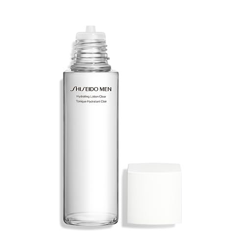 Shiseido Men Hydrating Lotion Clear - 5 oz - 12-Hour Hydration, Visibly Improves Roughness - Non-Comedogenic, Paraben Free & Mineral Oil Free Avelisse