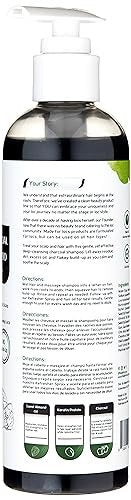 Made For Locs Black Charcoal Shampoo – Removes Locs Build-Up, No Need to Dilute, 8 oz Avelisse