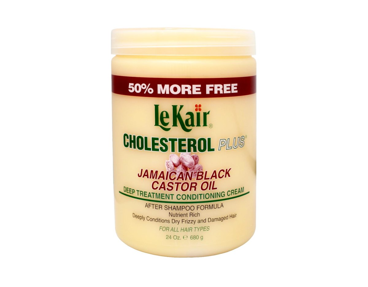 Le Kair Cholesterol Plus Jamaican Black Castor Oil Deep Treatment Conditioning Cream - 24 oz Avelisse