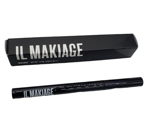 IL MAKIAGE INKLINER Liquid Eyeliner - Black, Precision Felt Tip, Long-Lasting & Waterproof Avelisse