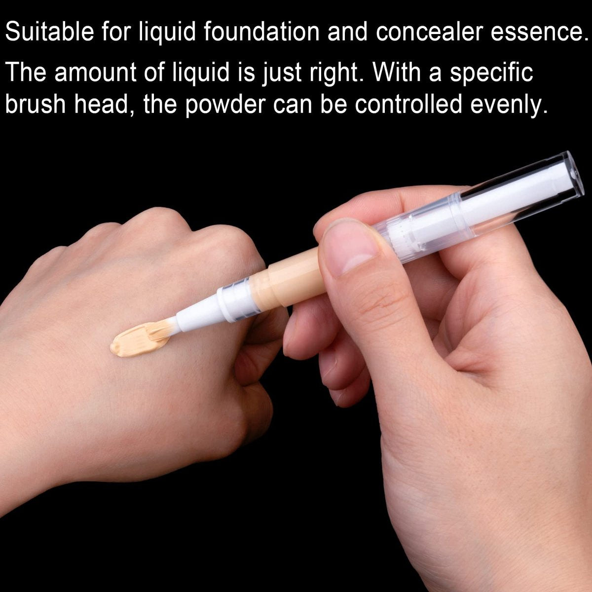 10 Pack 3ml Transparent Twist Pens Cuticle Oil Pen Empty Nail Oil Pen with Brush Tip Cosmetic Lip Gloss Container Applicators Eyelash Growth Liquid Tube with 1 Pack 3ml Transfer Pipettes - görsel 17