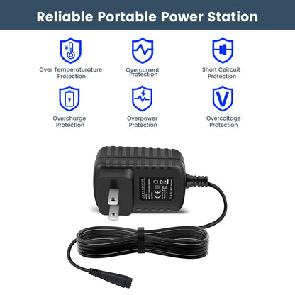 5.4V Charger for Panasonic Arc3 Arc4 Arc5 Shaver - Compatible with ES-RT31, ES-LT2A, ER-SB40, ES-ED70, ES-LL21, ES-WD22, ES-LA63, ES-LF30, ES-RF31, ES-WS10 - Replacement AC Adapter Power Cord