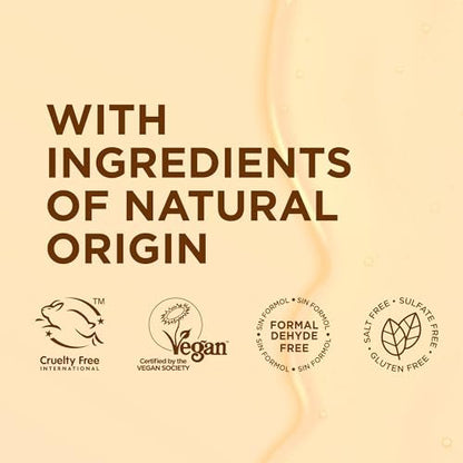KATIVA Brazilian Keratin Straightening Kit - Formaldehyde-Free Smoothing, Anti-Frizz with Hyaluronic Acid & Argan Oil, Vegan, Up to 12 Weeks Avelisse
