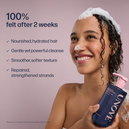 UNOVE Deep Damage Repair Shampoo - 500ml (16.91 fl oz) for Severely Damaged Hair