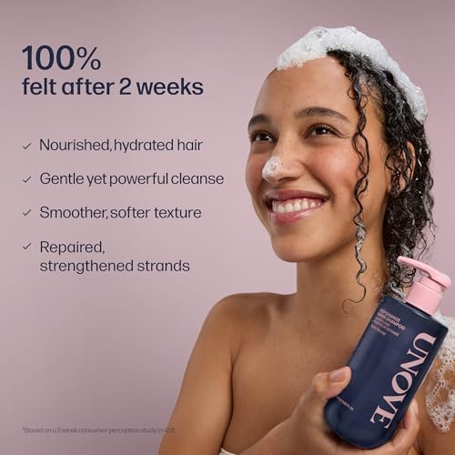 UNOVE Deep Damage Repair Shampoo - 500ml (16.91 fl oz) for Severely Damaged Hair - görsel 10