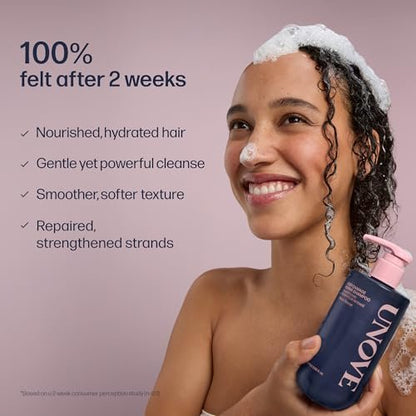 UNOVE Deep Damage Repair Shampoo - 500ml (16.91 fl oz) for Severely Damaged Hair