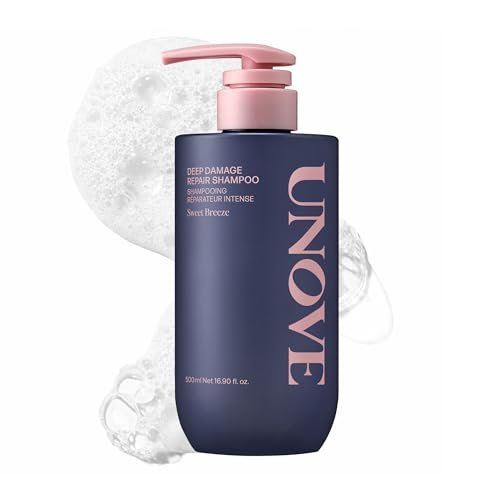 UNOVE Deep Damage Repair Shampoo - 500ml (16.91 fl oz) for Severely Damaged Hair - görsel 2