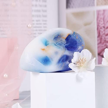Bff Beauty Gemstone Soap Bar Set - 6pcs Hand, Face & Body Bar Soaps - Moisturizing Gift Set for Women & Men - Birthday, Valentine, Christmas Present Avelisse