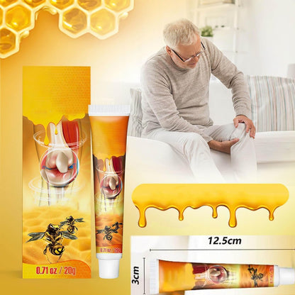 Bee Venom Relief Cream - Bone & Joint Gel with New Zealand Bee Venom & Propolis (3-Pack)