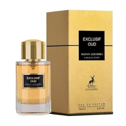 Exclusif Oud by Maison Alhambra for Unisex - 3.4 oz EDP Spray