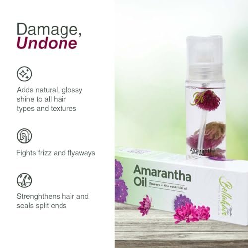 Bellahair Revive, Strengthen & Shine Luxurious Natural Hair Oil with Amaranth Oil – 2 Fl Oz - görsel 10