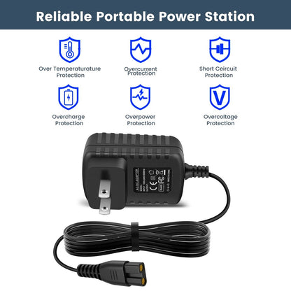 IOKOFJOA 4.5V Charger for BaByliss PRO FX870 FX788 FX787 FXSSM FX820 FX726 FX825 Outlining Trimmer – Compatible with GOLDFX Hair Clippers Power Adapter