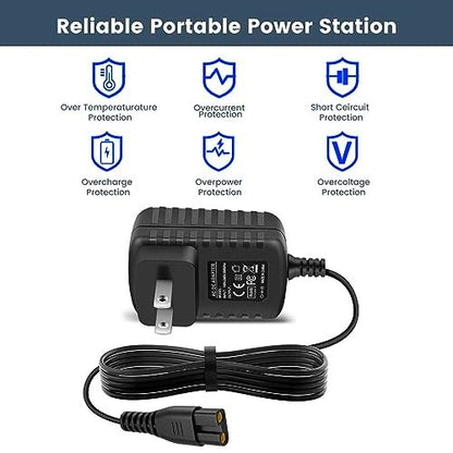IOKOFJOA 4.5V Charger for BaByliss PRO FX870 FX788 FX787 FXSSM FX820 FX726 FX825 Outlining Trimmer – Compatible with GOLDFX Hair Clippers Power Adapter
