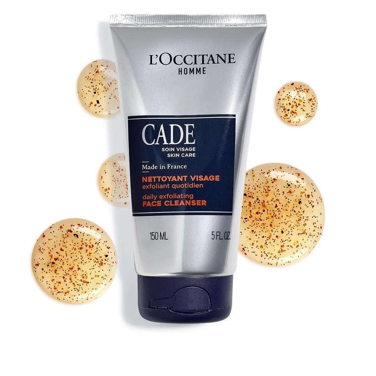 L'Occitane Cade Face Cleanser - 5 fl oz Gentle Purifying Wash for Men Avelisse