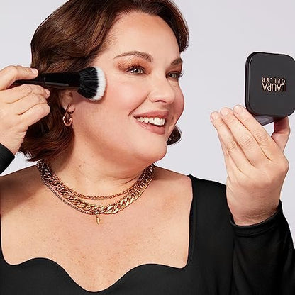 LAURA GELLER NEW YORK Matte Maker Pressed Setting Powder - Translucent - Oil-Control & Filter-Like Finish - All Skin Types Avelisse