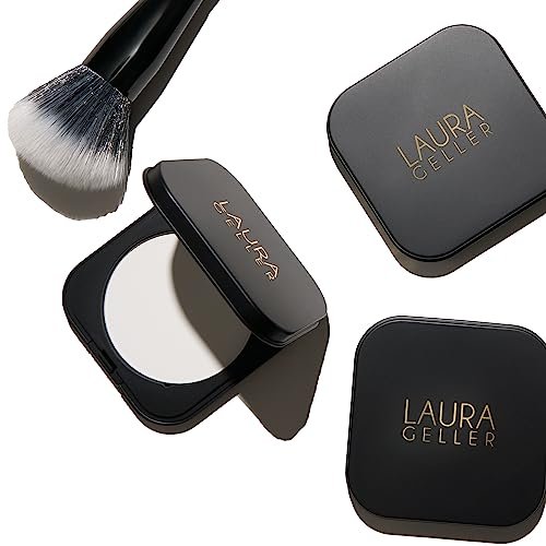 LAURA GELLER NEW YORK Matte Maker Pressed Setting Powder - Translucent - Oil-Control & Filter-Like Finish - All Skin Types Avelisse