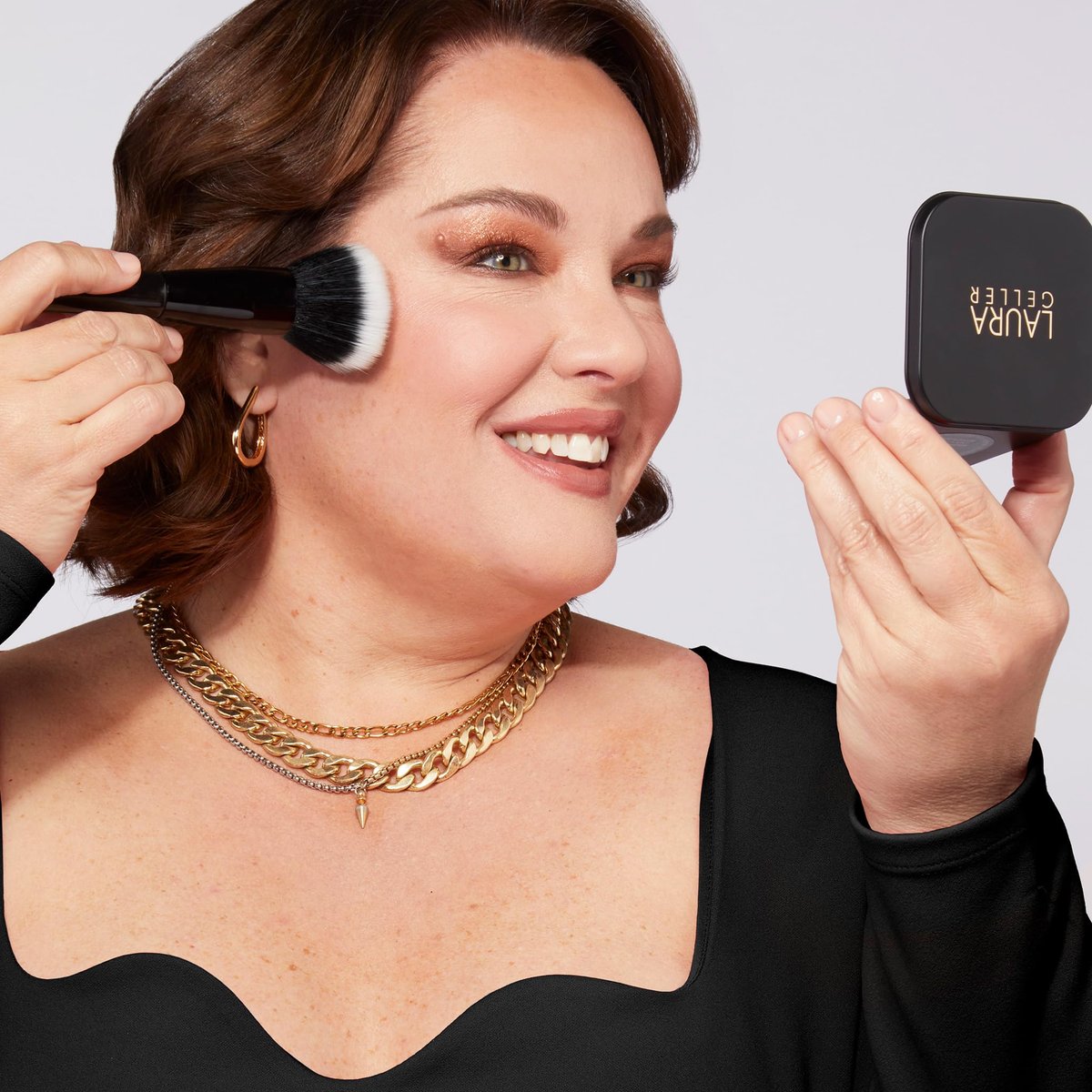LAURA GELLER NEW YORK Matte Maker Pressed Setting Powder - Translucent - Oil-Control & Filter-Like Finish - All Skin Types Avelisse