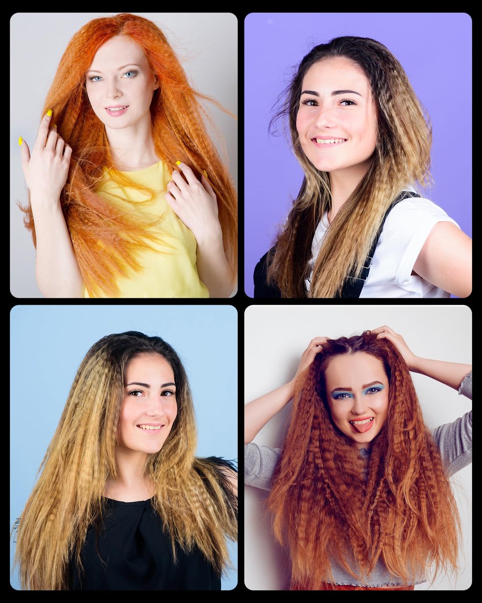 Dmriektu Hair Crimper for Volumizing Fluffy Hairstyle, Ceramic Plates, Dual Voltage, Auto Off Avelisse
