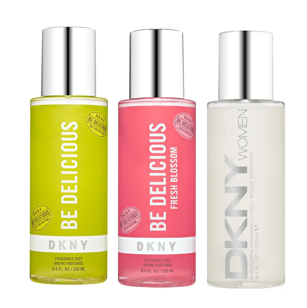 DKNY Be Delicious Fragrance Mist for Women, 8.4 Fl Oz - Crisp Green Apple Scent Avelisse