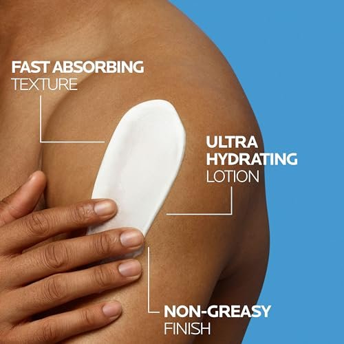 La Roche-Posay Lipikar Urea 10% Roughness Smoothing Lotion – Body Lotion for Dry, Rough & Bumpy Skin with 10% Urea + Shea Butter + Allantoin – 13.5 Fl Oz - görsel 6