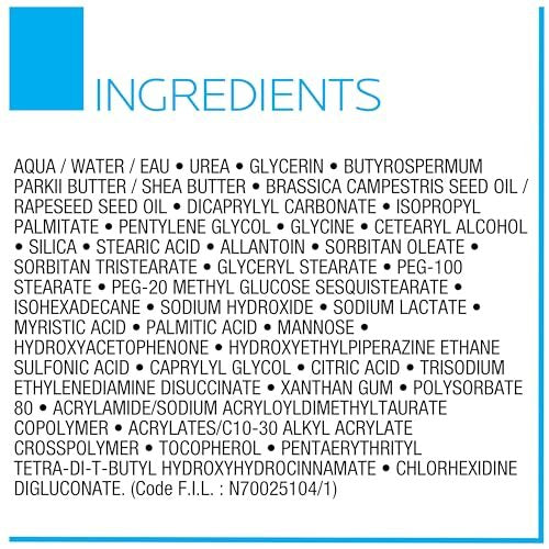 La Roche-Posay Lipikar Urea 10% Roughness Smoothing Lotion – Body Lotion for Dry, Rough & Bumpy Skin with 10% Urea + Shea Butter + Allantoin – 13.5 Fl Oz - görsel 18