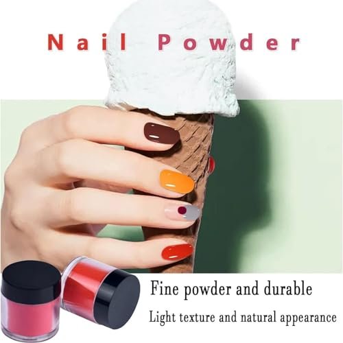 24 Color Acrylic Nail Powder Set - L-Bulice DIY Nail Art Design Kit for 3D Sculpture, French Nail Extension, Gift for Women Avelisse