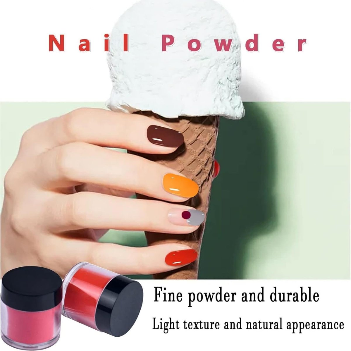 24 Color Acrylic Nail Powder Set - L-Bulice DIY Nail Art Design Kit for 3D Sculpture, French Nail Extension, Gift for Women Avelisse
