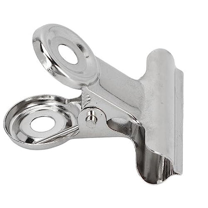 10pcs Metal Nail Pinching Clips for Fiberglass Extension Fixation - Professional Nail Art C Clamps
