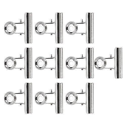 10pcs Metal Nail Pinching Clips for Fiberglass Extension Fixation - Professional Nail Art C Clamps - görsel 18