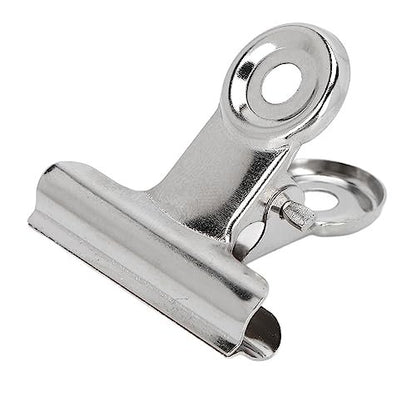 10pcs Metal Nail Pinching Clips for Fiberglass Extension Fixation - Professional Nail Art C Clamps