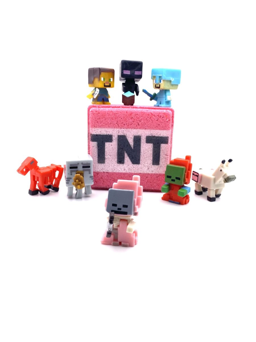 TNT Minebomb Surprise Bath Bomb – Explosive Fizzing Fun with a Hidden Toy Inside - görsel 1