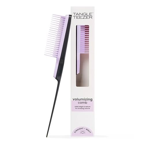 Tangle Teezer The Ultimate Volumizer Comb – Teasing Comb with Two-Tiered Teeth for Volume & Texture, All Hair Types, Lilac & Black Avelisse