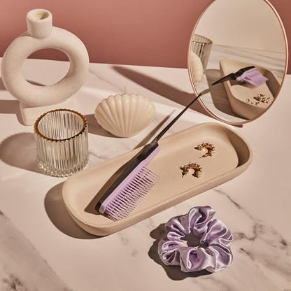 Tangle Teezer The Ultimate Volumizer Comb – Teasing Comb with Two-Tiered Teeth for Volume & Texture, All Hair Types, Lilac & Black Avelisse