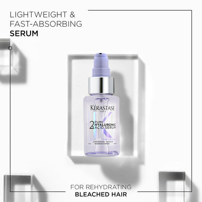 Kérastase Blond Absolu Hyaluronic Acid Hair Serum for Bleached & Highlighted Blonde Hair - Repairs, Hydrates & Adds Shine, 1.7 fl oz Avelisse