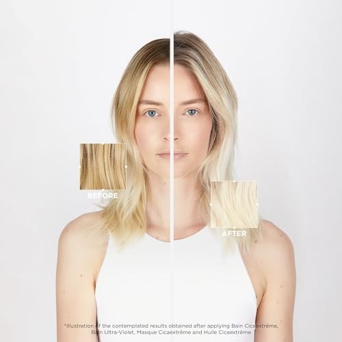 Kérastase Blond Absolu Hyaluronic Acid Hair Serum for Bleached & Highlighted Blonde Hair - Repairs, Hydrates & Adds Shine, 1.7 fl oz Avelisse
