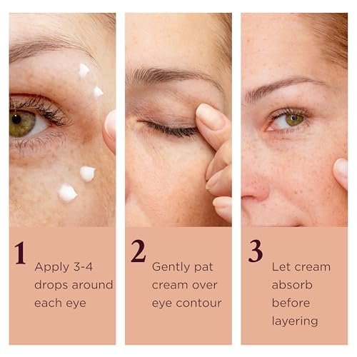 MATKAS Korean Retinol Under Eye Cream for Dark Circles & Puffiness - Brightening Anti-Aging Eye Serum, 0.5 fl.oz. - görsel 10