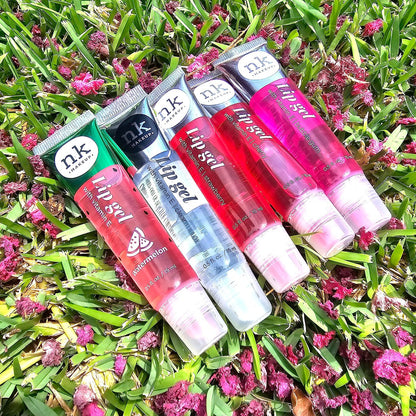The Make-Up Artist Project Hydrating Lip Gloss Set – 5 Pack of Clear, Watermelon, Strawberry, Cherry & Bubble Gum Lip Gels with Vitamin E