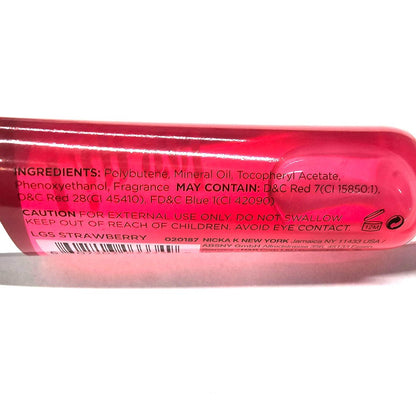 The Make-Up Artist Project Hydrating Lip Gloss Set – 5 Pack of Clear, Watermelon, Strawberry, Cherry & Bubble Gum Lip Gels with Vitamin E