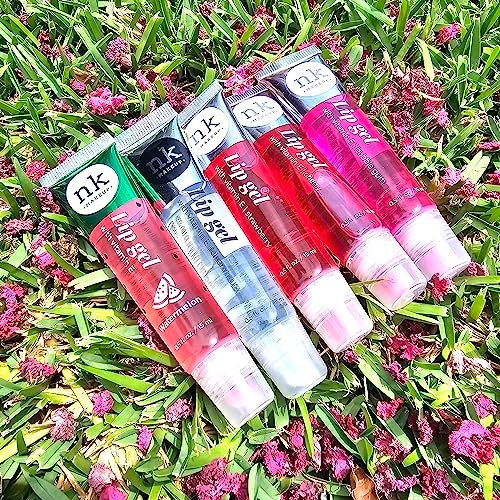 The Make-Up Artist Project Hydrating Lip Gloss Set – 5 Pack of Clear, Watermelon, Strawberry, Cherry & Bubble Gum Lip Gels with Vitamin E - görsel 18