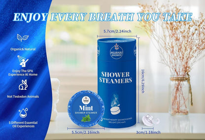 Shower Steamers Aromatherapy - 10-Pack Shower Bombs for Relaxation & Self Care, Perfect Mothers Day Gifts for Mom, Wife, Her Avelisse