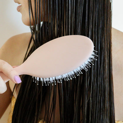 DAE Vegan Detangle + Style Brush - Detangles, Prevents Breakage, & Massages Scalp Avelisse