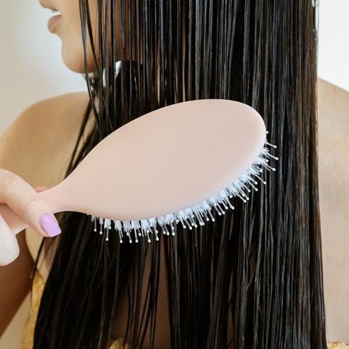 DAE Vegan Detangle + Style Brush - Detangles, Prevents Breakage, & Massages Scalp Avelisse