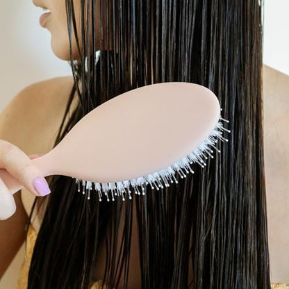 DAE Vegan Detangle + Style Brush - Detangles, Prevents Breakage, & Massages Scalp Avelisse
