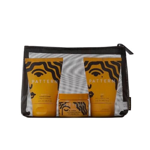 PATTERN by Tracee Ellis Ross Curl Cocktail Kit: Leave-In Conditioner, Styling Cream, and Curl Gel - 3 Fl Oz Each (3-Pack) Avelisse