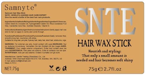 Hair Wax Stick & Slick Back Hair Brush – Frizz Control for Women & Kids, Non-Greasy & No Residue – Smooths Flyaways, Creates Sleek Ponytails & Buns – Styling Accessories & Teen Girl Gifts Trendy Stuff - görsel 17