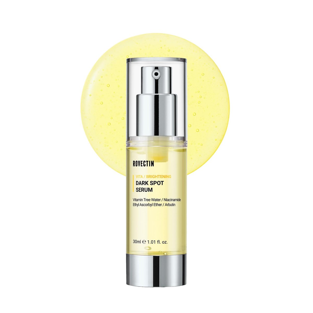 ROVECTIN Vita Dark Spot Correcting Serum – Brightening Vitamin C & Niacinamide Serum for Glowing, Even Skin Tone | Vegan & Gentle Formula for Sensitive Skin Avelisse